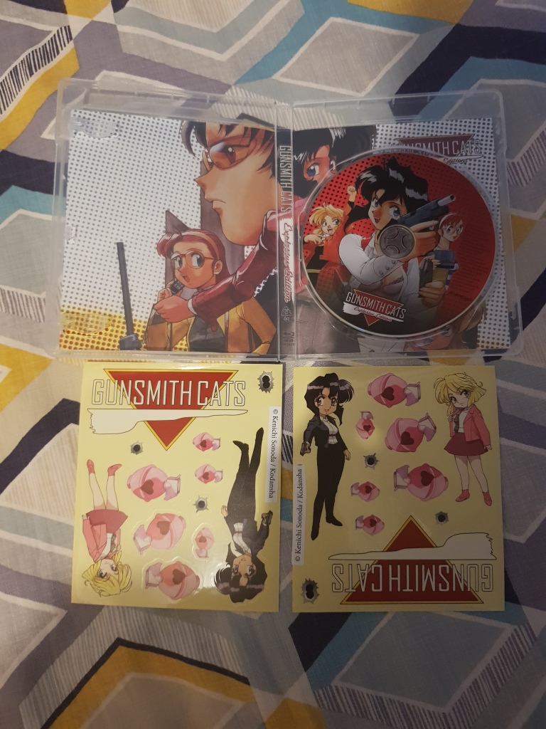 Gunsmith Cats Explosive Edition Blu Ray Unboxing The Jr Pictures